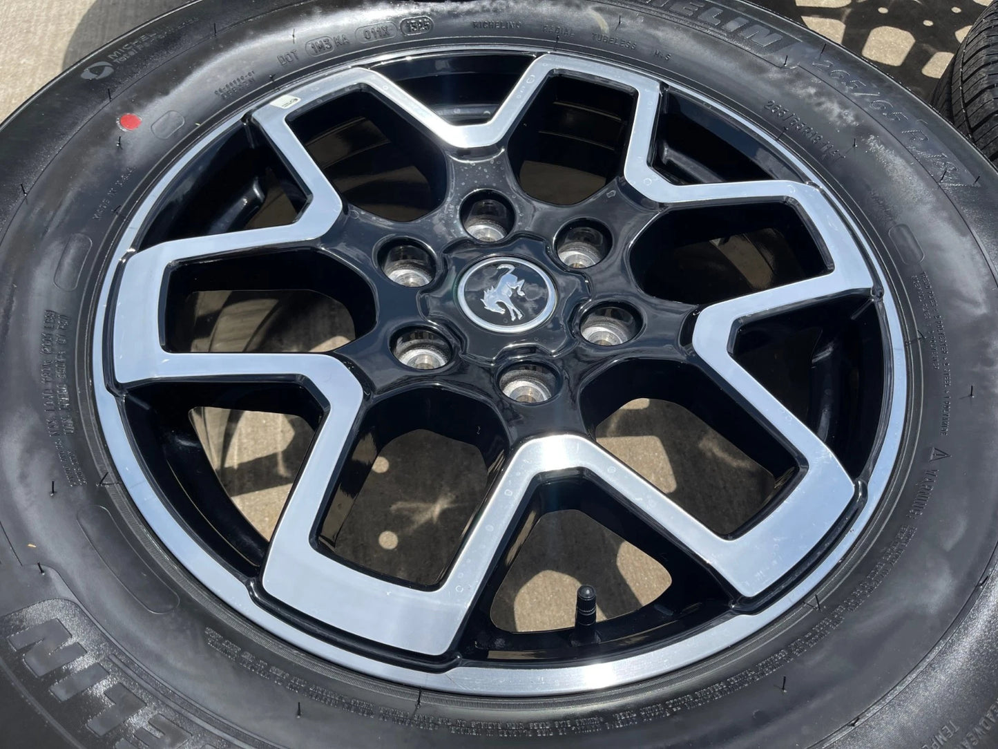 18" Ford Ranger wheels rims tires black 95213 tires 2023 2024 2025 2026 NEW