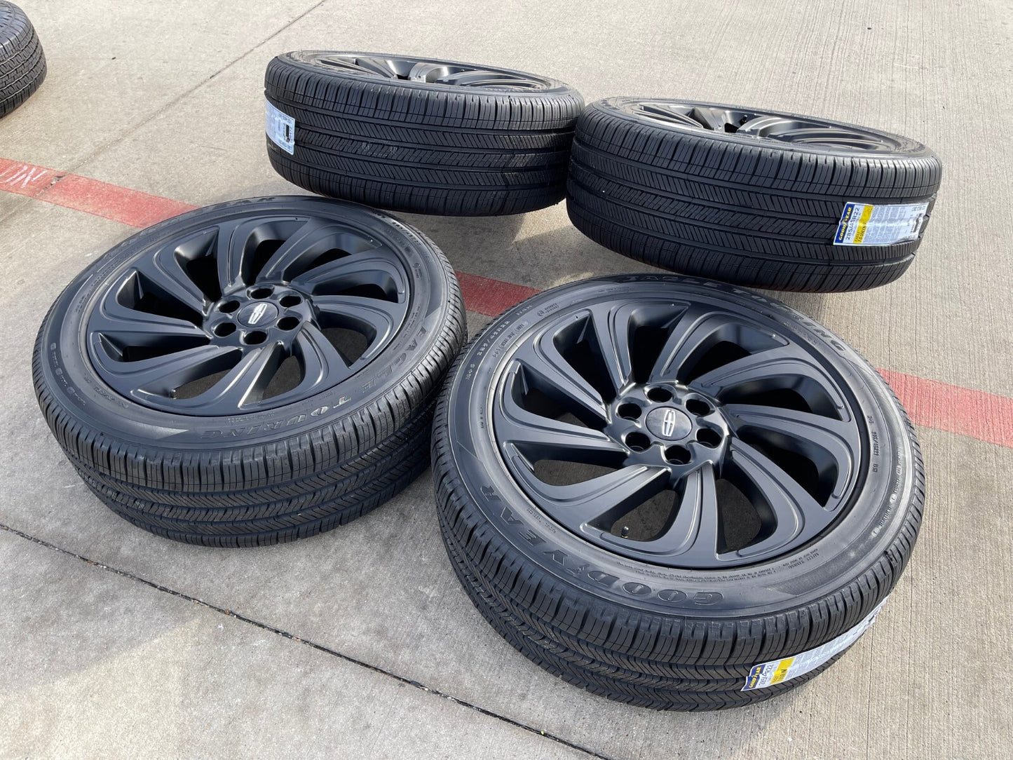 22" Lincoln Navigator OEM rims wheels Black Label 10497 NEW