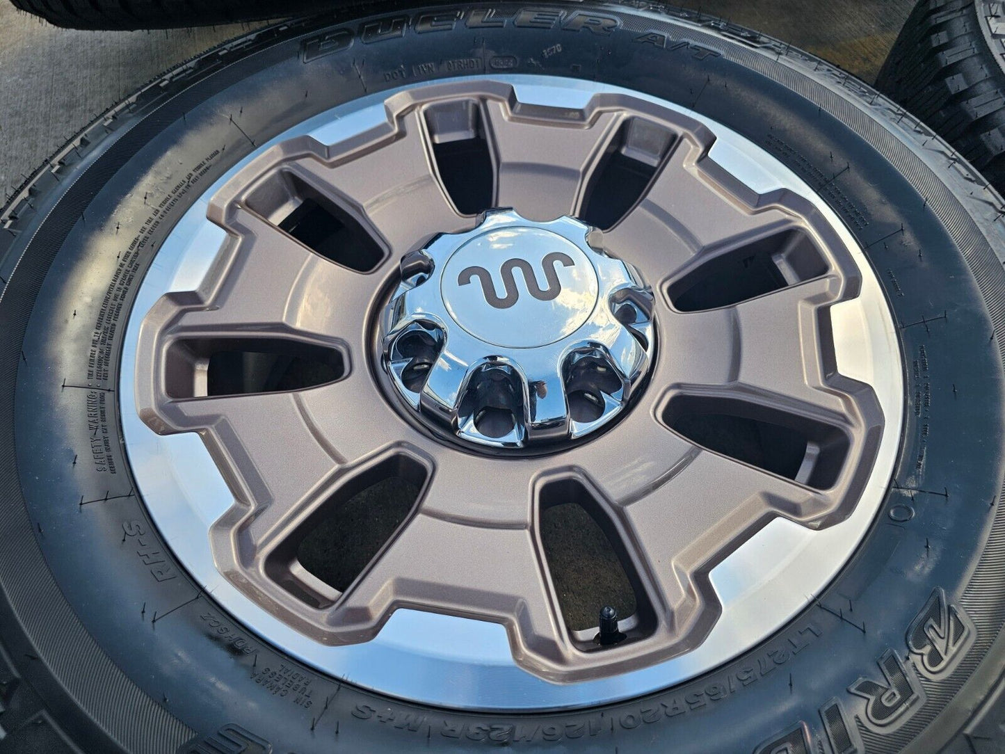 20" Ford F-250 F-350 OEM KING RANCH tan wheels rims 10487 2024 2025 NEW