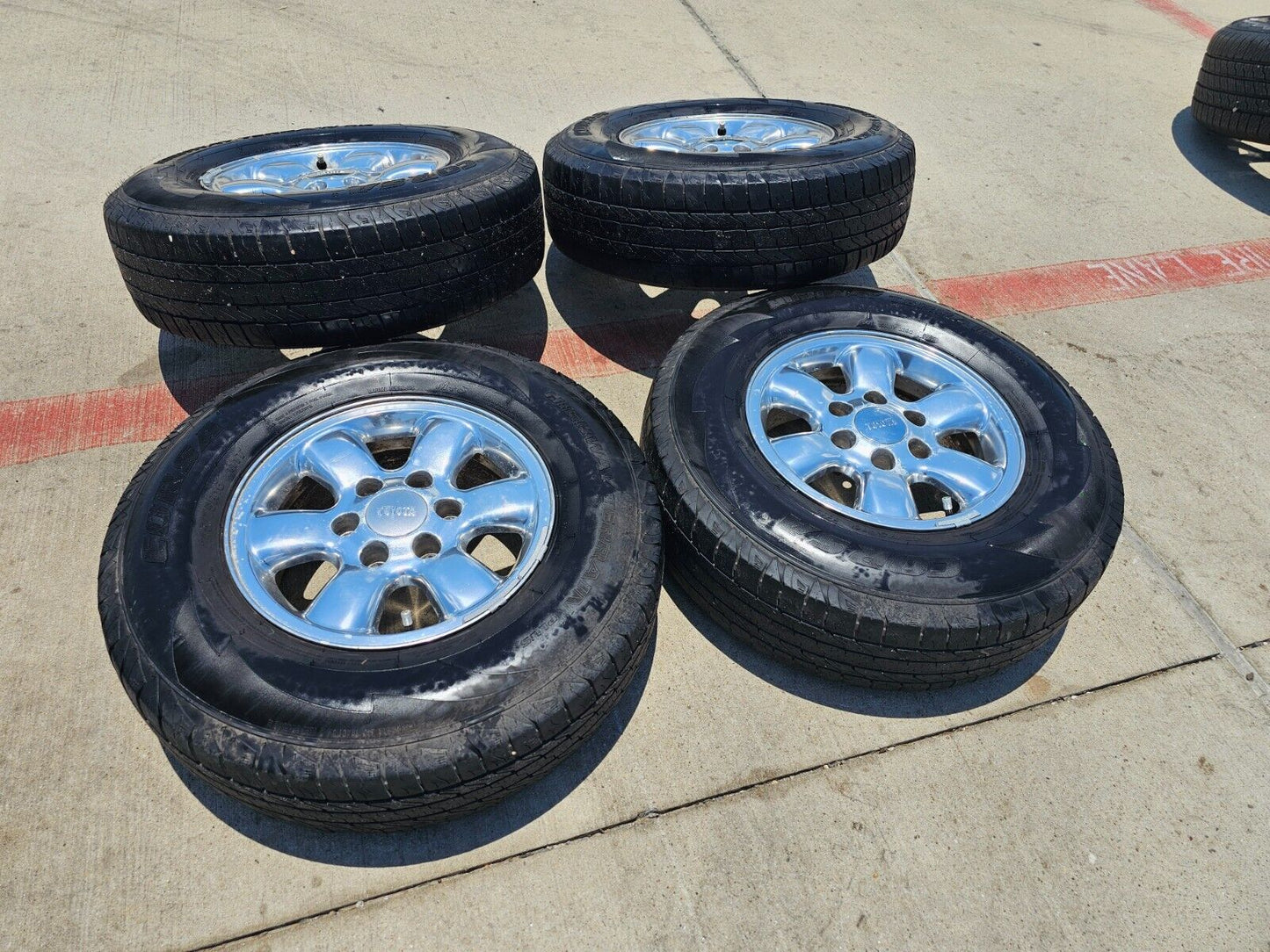 16" Toyota Tacoma OEM wheels rims tires