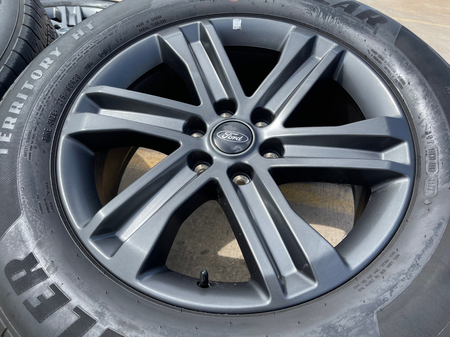 20" Ford F-150 FX-4 PLATINUM OEM rims wheels 10344 Expedition GOODYEAR