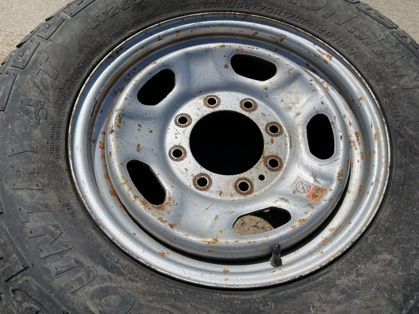 17" Ford F-250 F-350 OEM 3828 wheel rim 2020 2021 2022 2023 2024 2025 IRONMAN