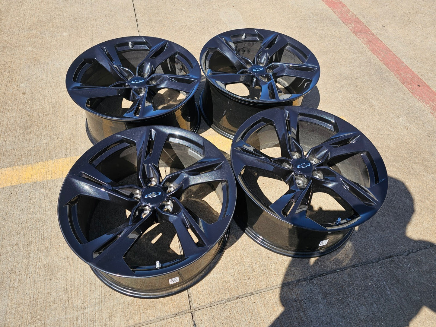 20" Chevy Camaro SS ZL1 OEM staggered wheels rims 5874 5878 NEW