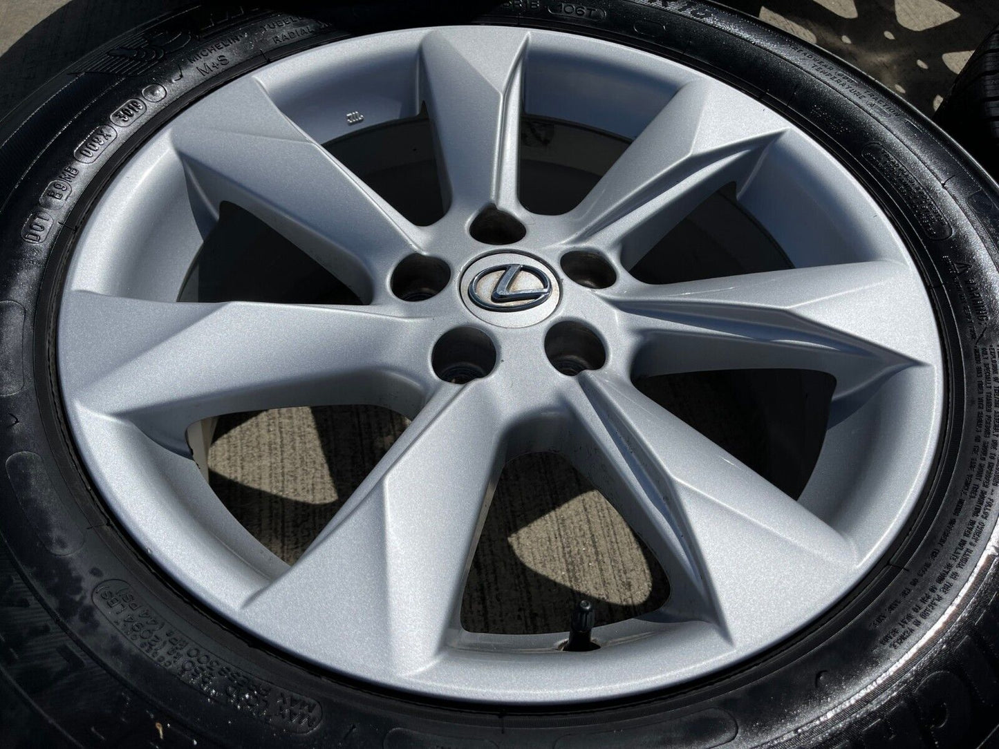 18" Lexus RX350 OEM wheels rims 74336 tires Toyota Highlander MICHELIN