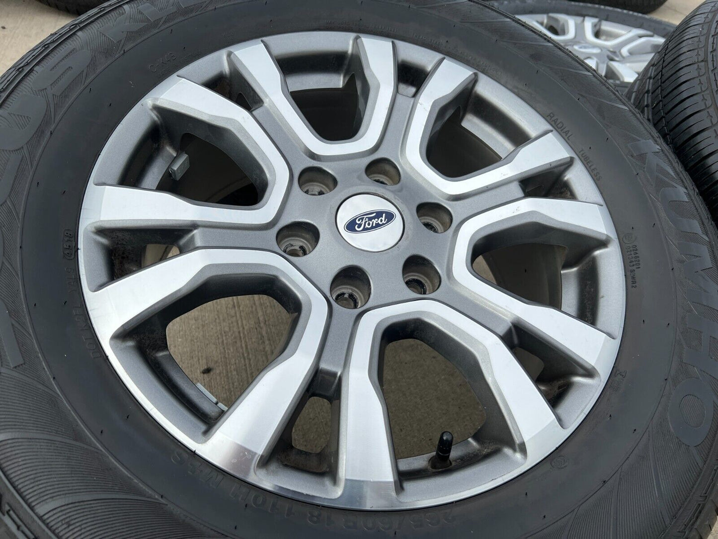 18" Ford Ranger Bronco OEM wheels rims 10232 tires 2021 2022 2023 2024