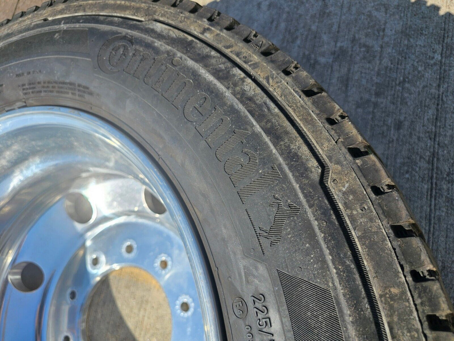 19.5" Ford F-450 Dually F-550 rim tire RAM 4500 OEM 10x225 REAR SPARE