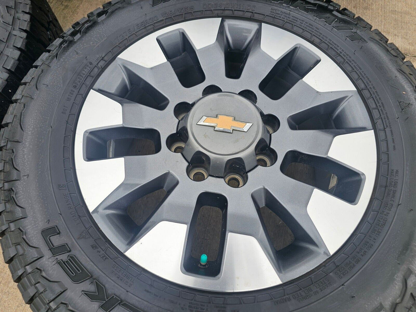 20" Chevy Silverado GMC Sierra AT4 2500 3500 OEM 5960 wheels rims 2022 2023 2024