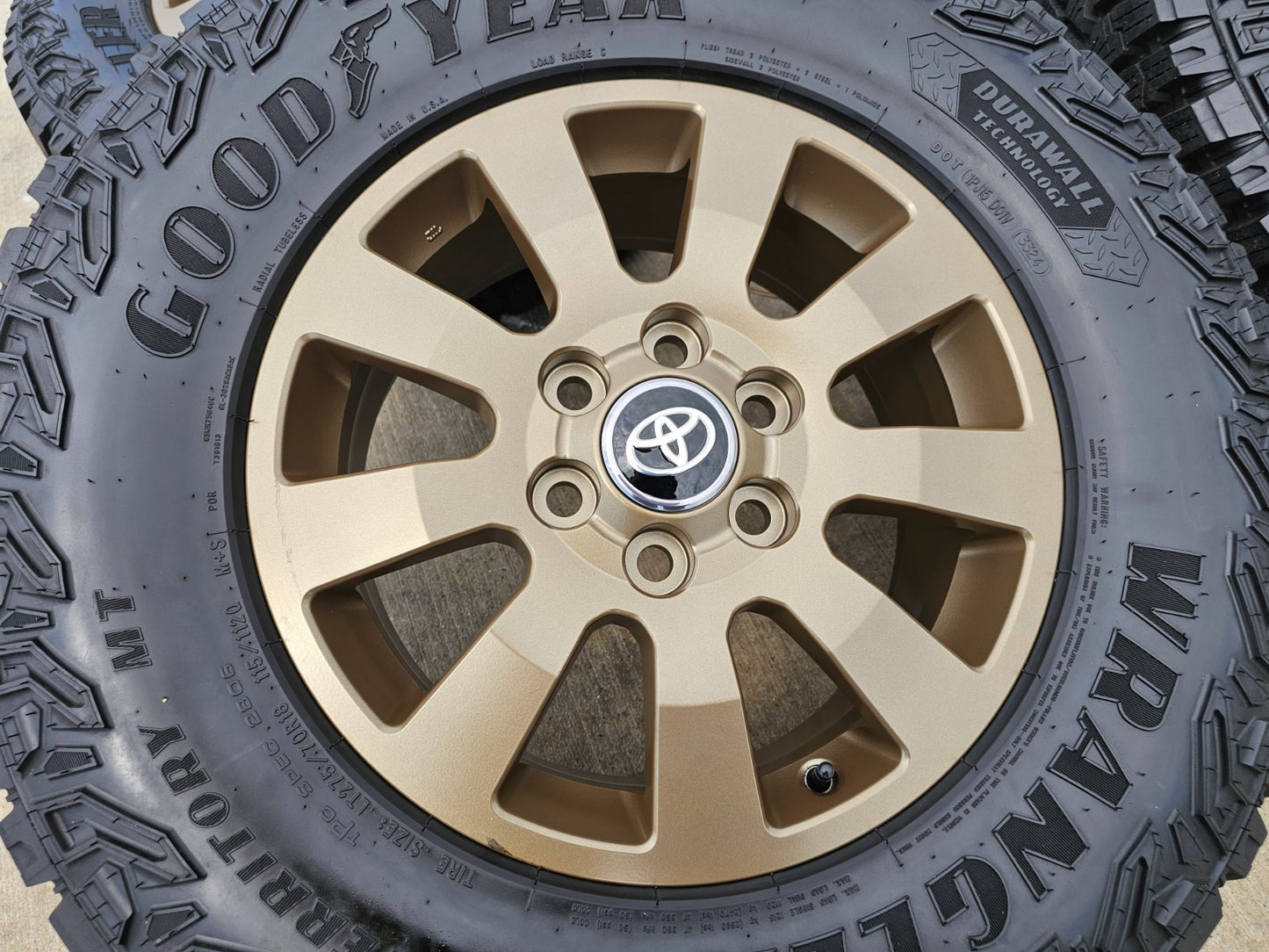 18" Toyota Land Cruiser OEM TRD wheels rims 95952 Tundra Sequoia BRONZE NEW