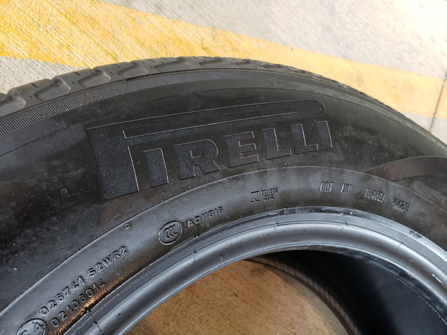 (1) 255/65/19 Pirelli Scorpion Zero A/S tire 114V 255/65r19 M+S LR