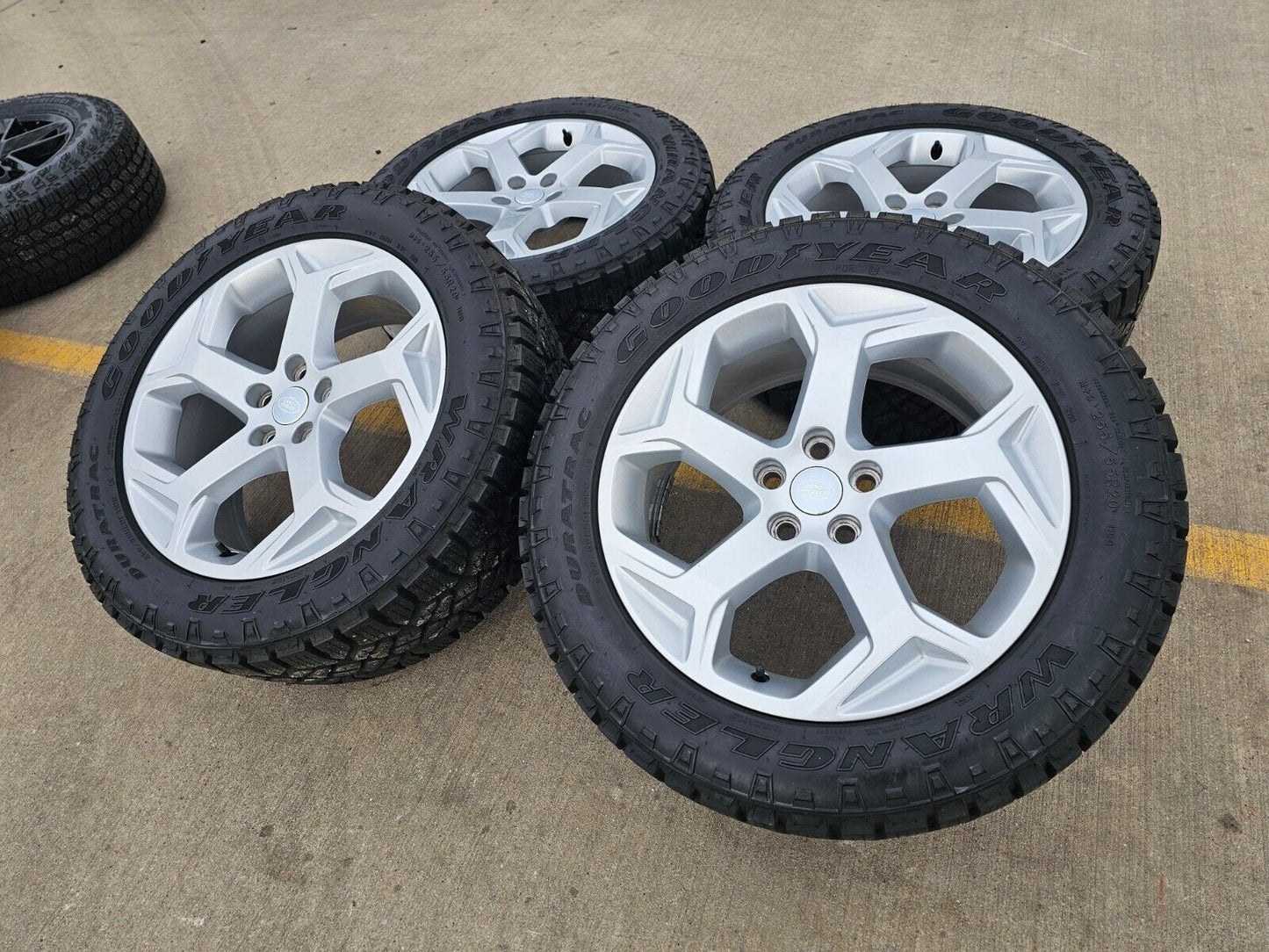 20" Range Land Rover OEM 72310 wheels rims A/T tires DURATRAC