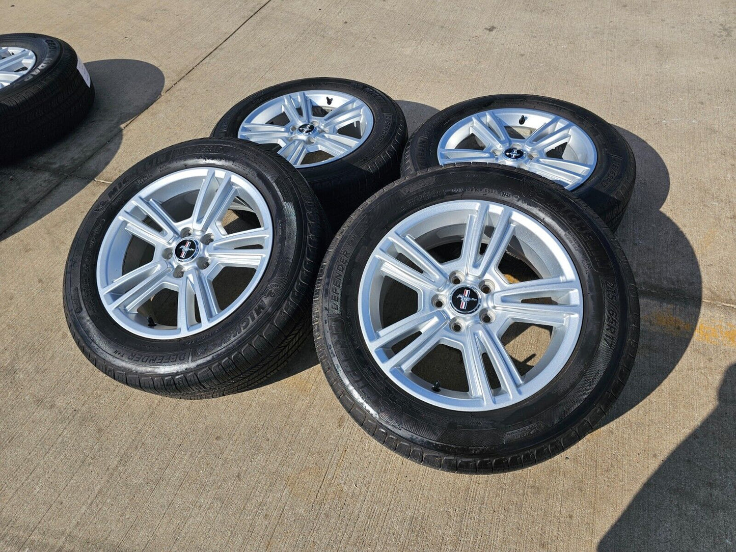 17" Ford Mustang GT OEM Silver wheels rims 3808 tires DISCOUNTED