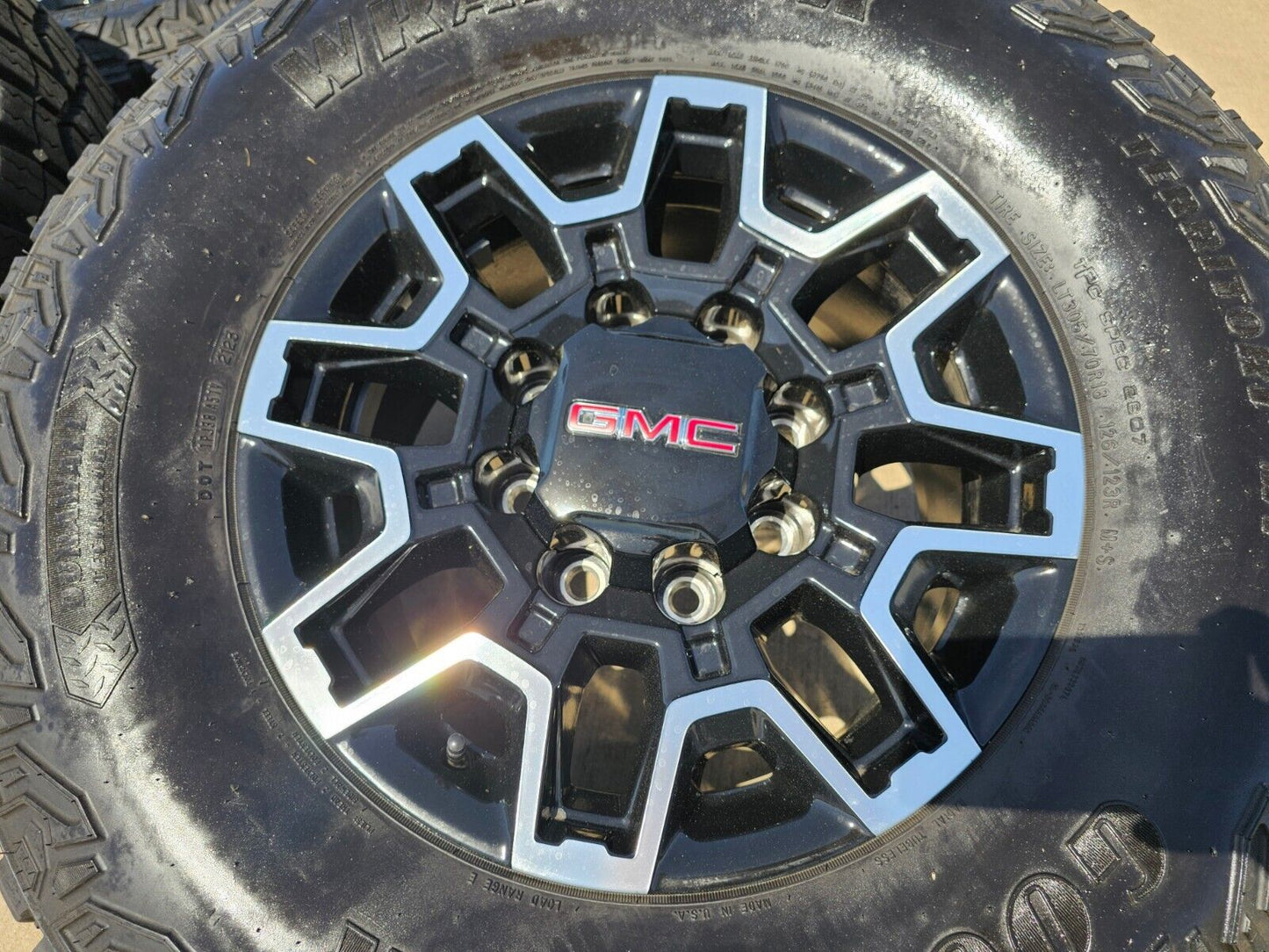 18" GMC Sierra AT4X Chevy Trail Boss 2500 OEM wheels rims tires 2024 2025 NEW