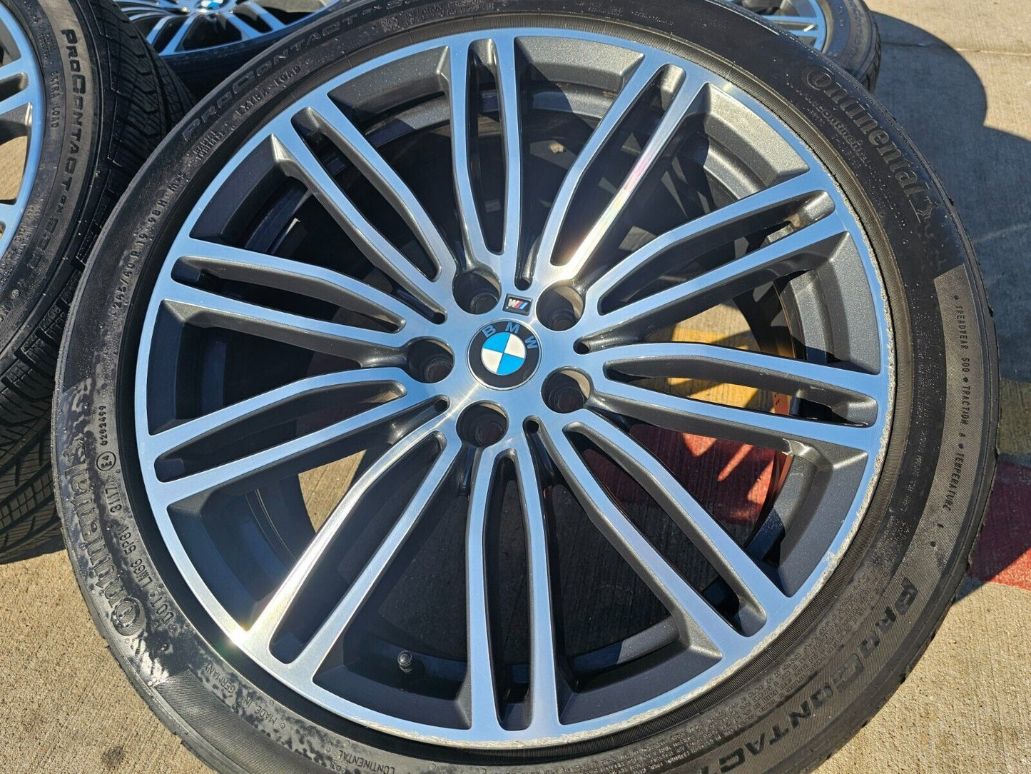 19" BMW OEM 540i 530i 6 7 8 650i Series wheels rims 86328 tires