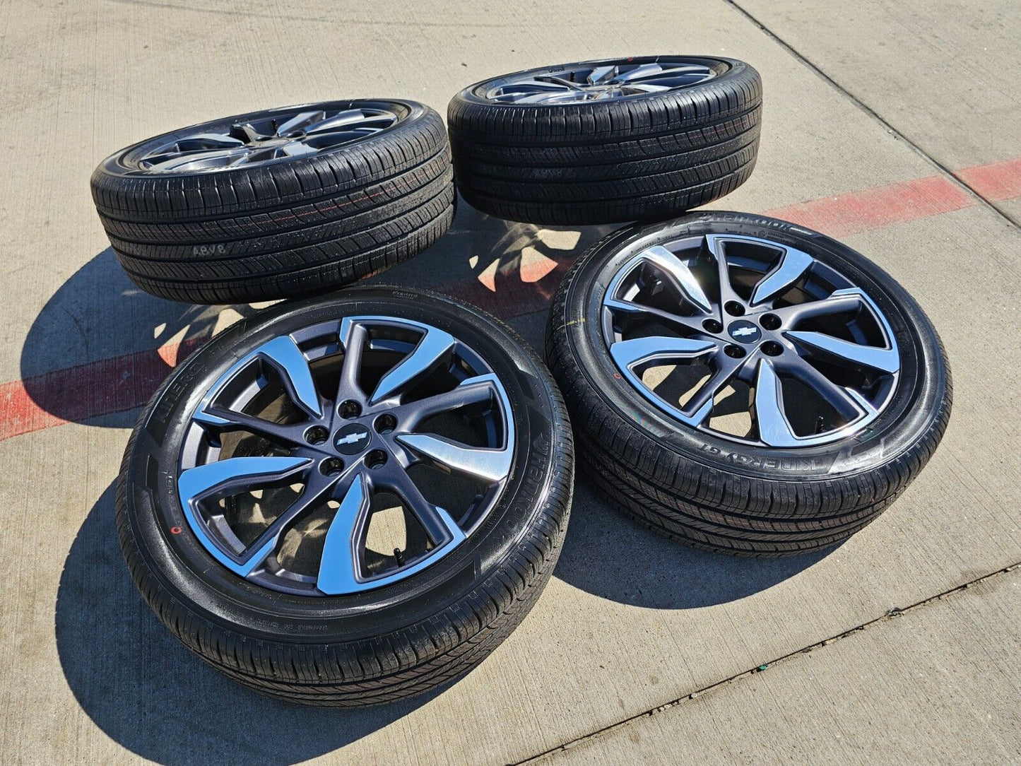 19" Chevy Equinox Trailblazer OEM wheels rims 14063 tires Terrain 2022 2023 2024