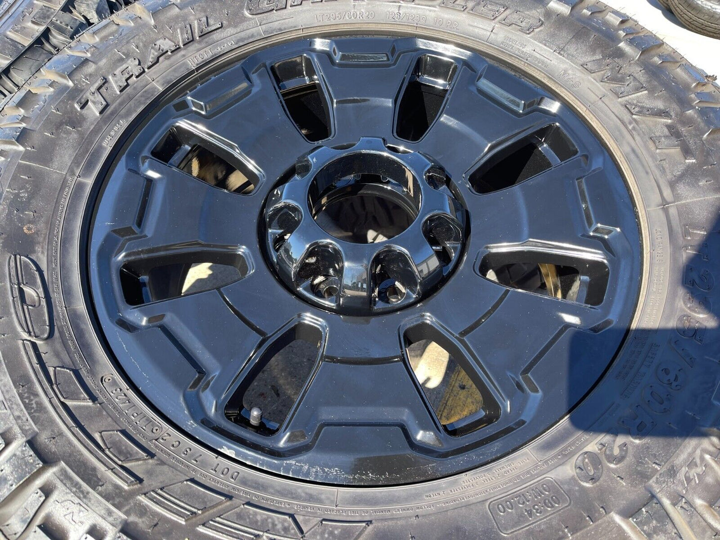 20" Ford F-250 F-350 OEM Limited Tremor 10487 wheels rims 2024 2025 NITTO 34"