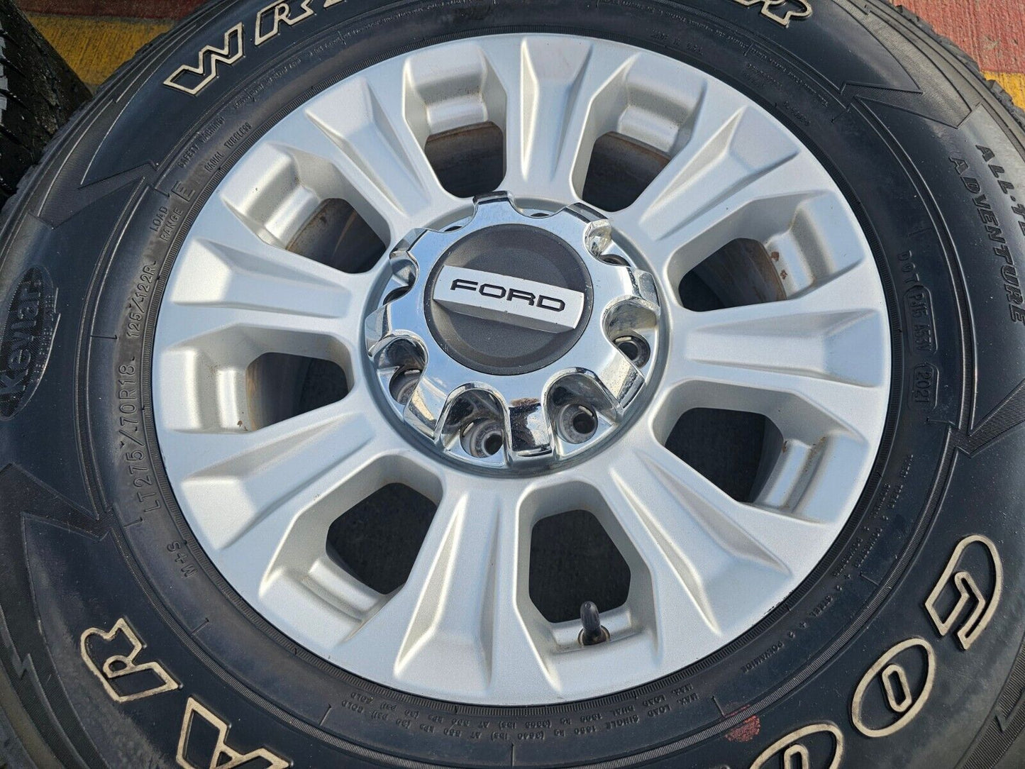 18" Ford F-250 F-350 OEM Lariat 10097 rims wheels 2021 2022 2023 2024 2025