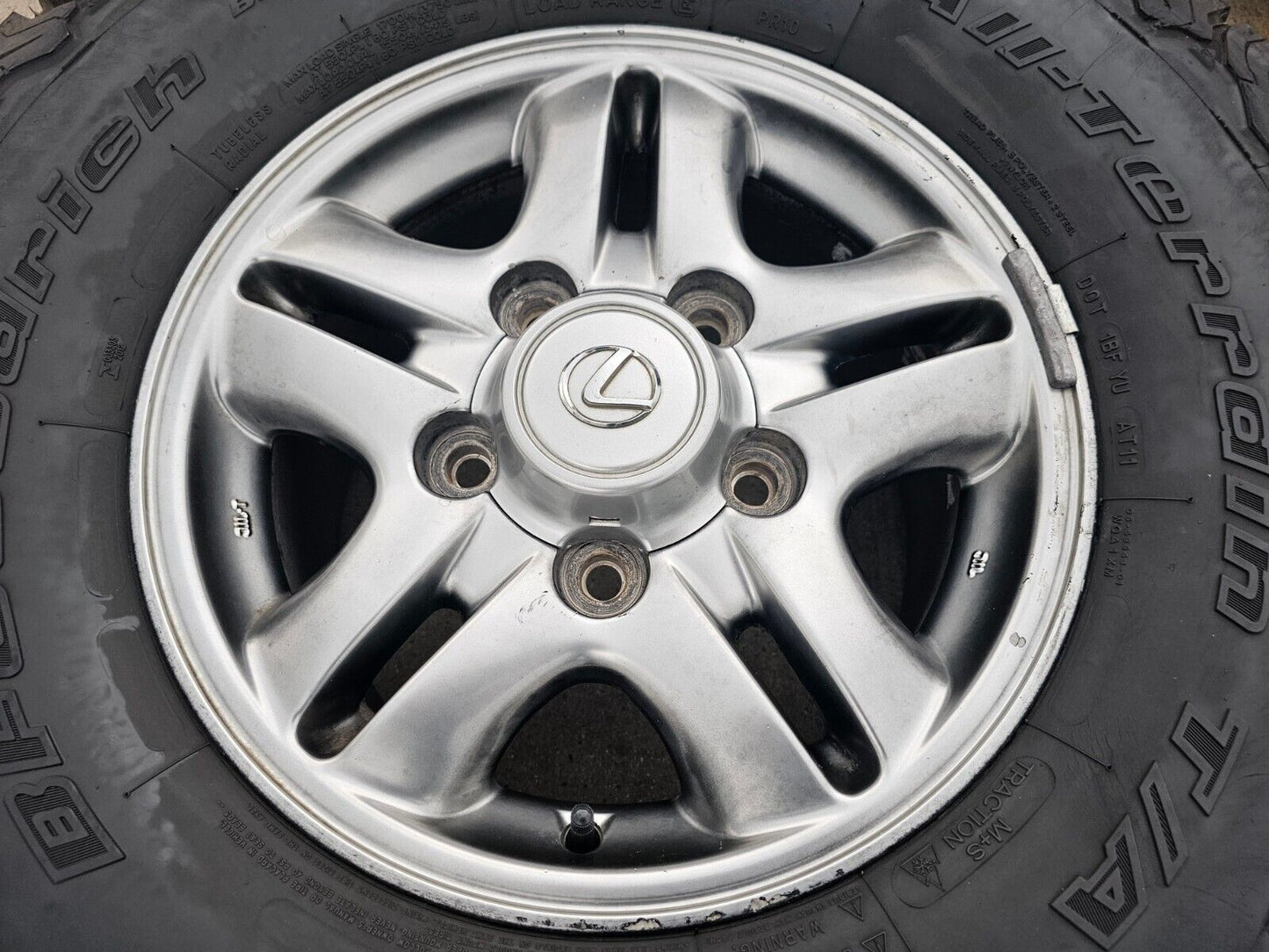 16" Lexus LX470 Toyota Land Cruiser OEM 74145 wheels rims 1998 1999 2000 2002