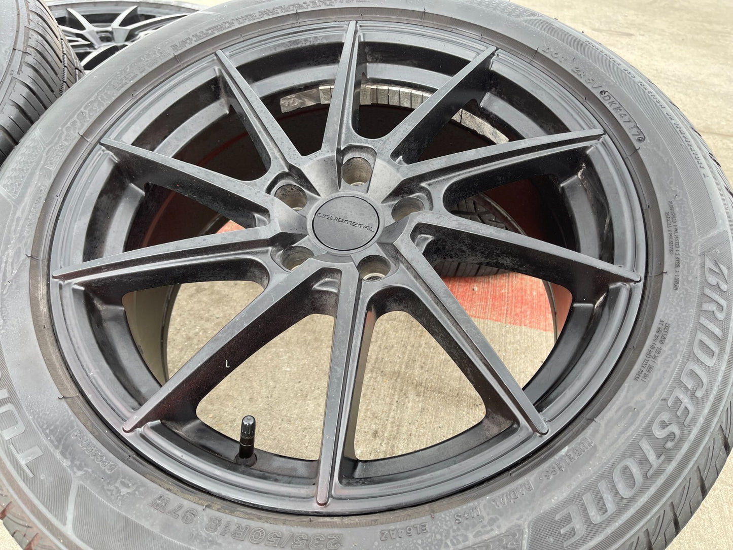 18" Liquid Metal Shadow wheels rims Mustang Accord Camry 5x114.3 5x4.5 tires