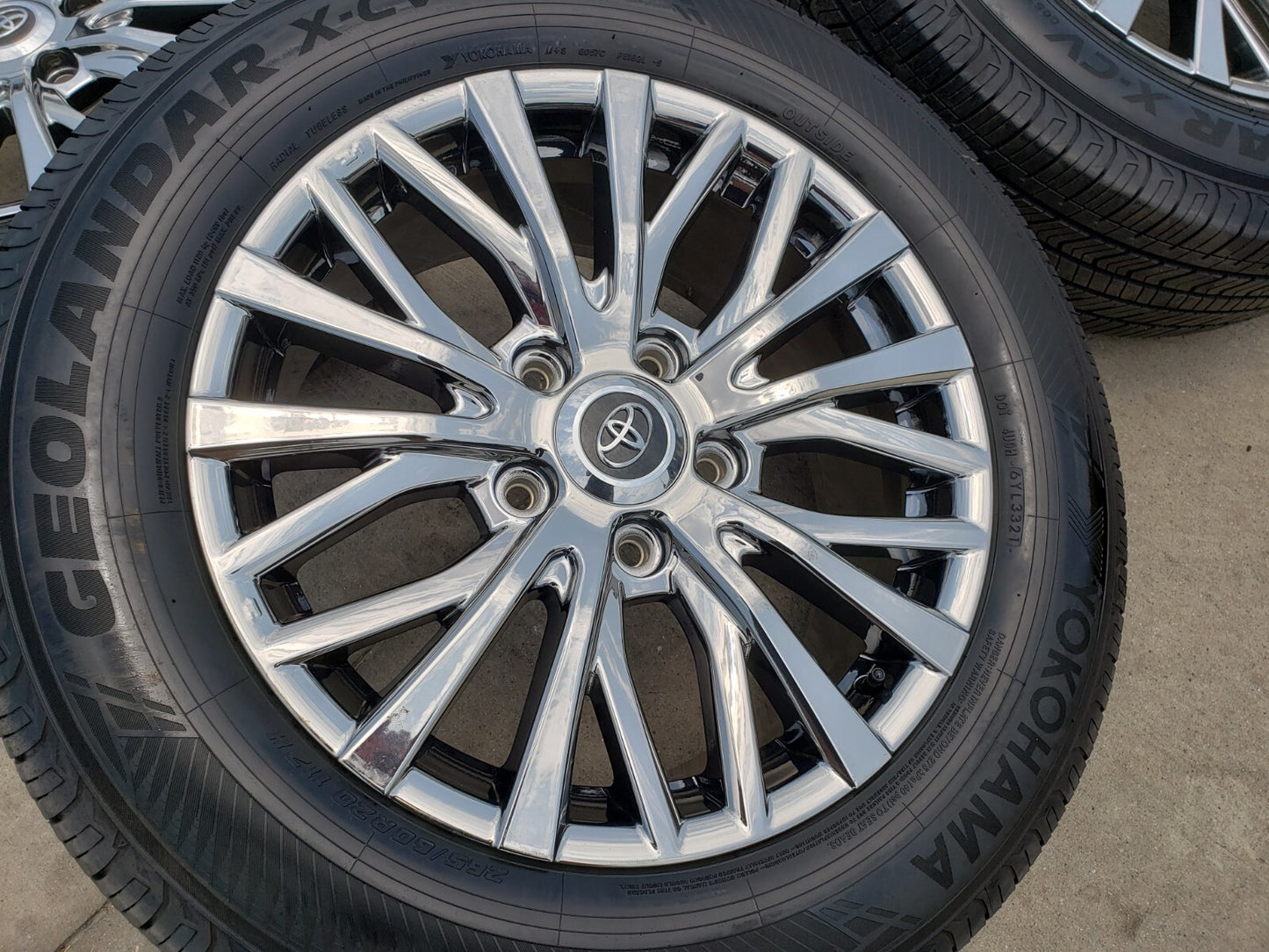 20" Lexus LX570 Toyota Land Cruiser OEM 74340 wheels rims 5x150 NEW