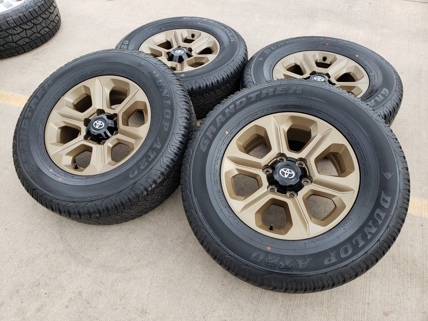 17" 4Runner Toyota Tacoma OEM BRONZE wheels rims 75153 FJ NEW