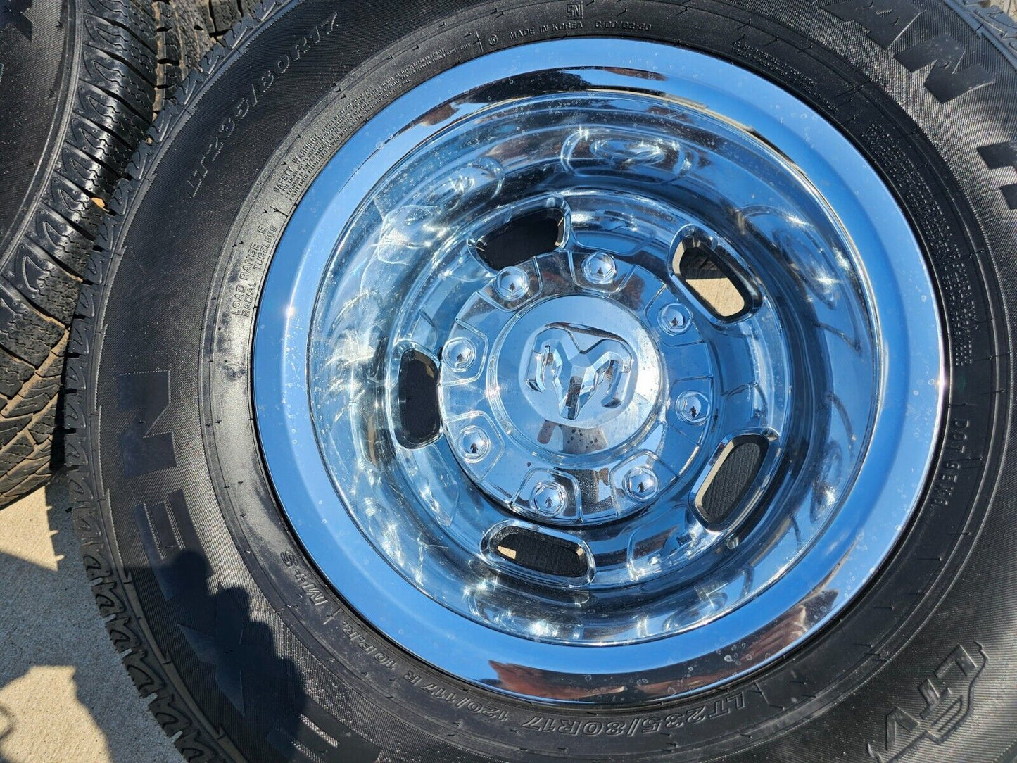 17" Dodge Ram 3500 Dually Laramie 8x200 wheels rims 2703 2704 OEM 2024 2025 NEW