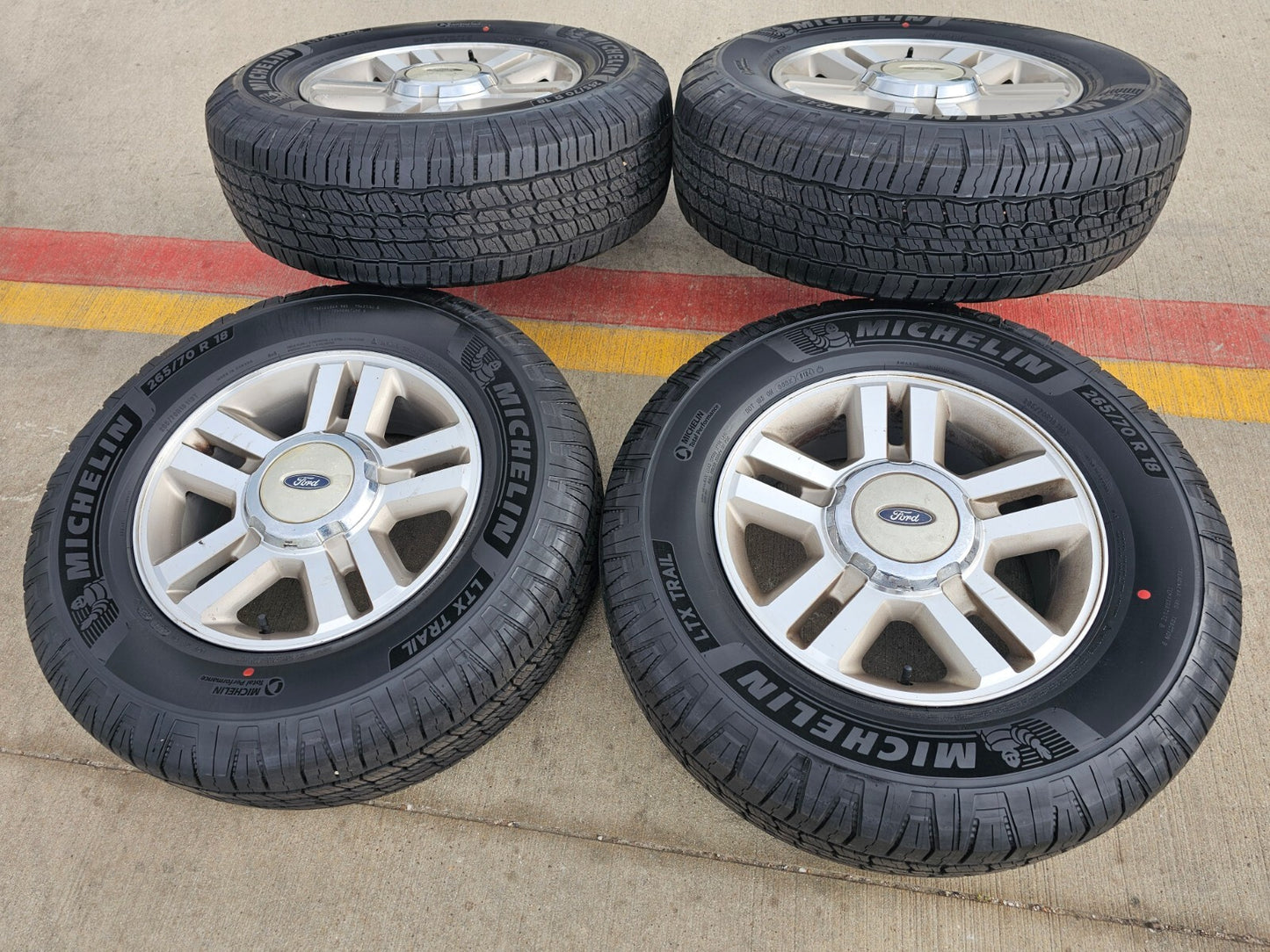 18" Ford F-150 Expedition OEM 3559 rims wheels tires NEW MICHELIN