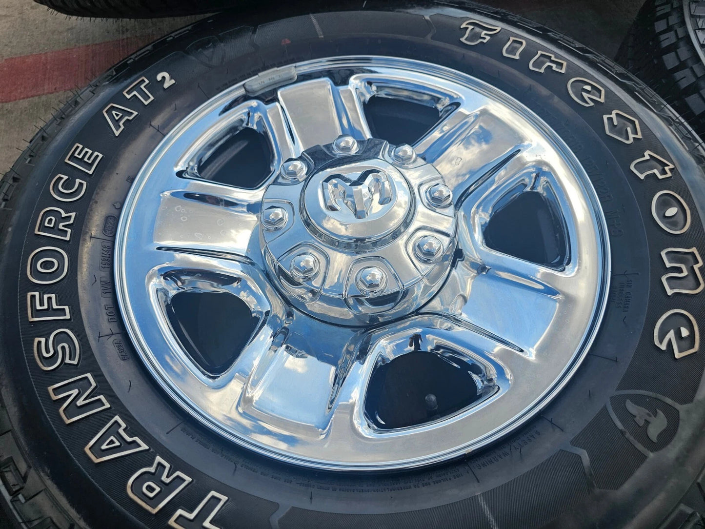 18" Dodge Ram 2500 3500 STEEL chrome OEM 2473 wheels rims 2021 2022 2023 2024