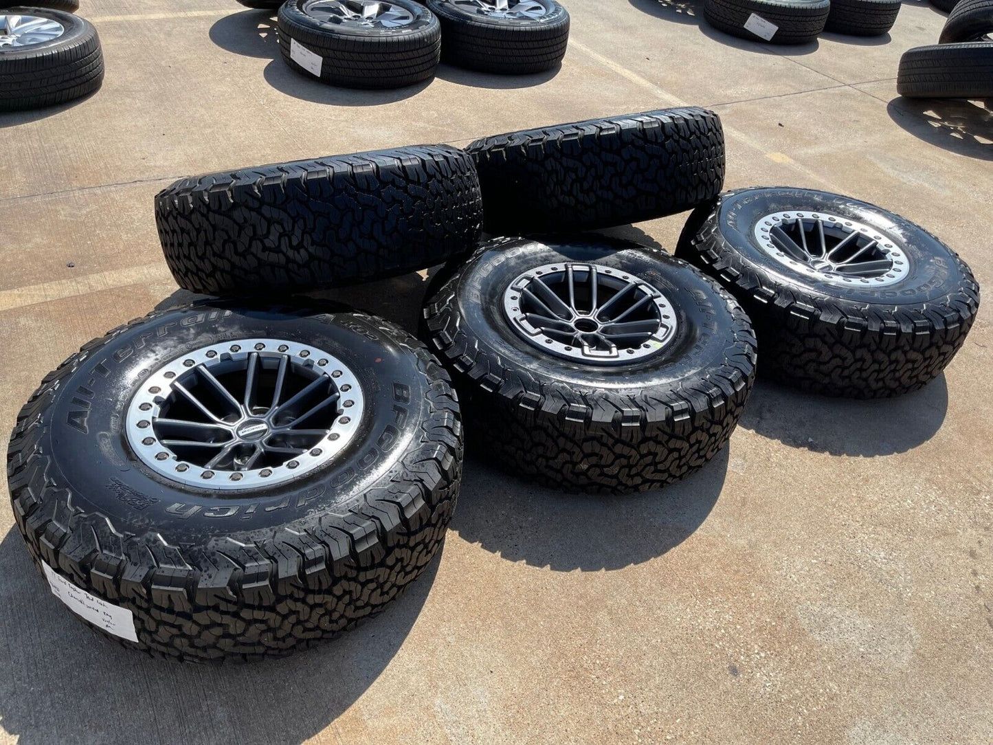 (5) 17" Ford F-150 Raptor OEM rims wheels TRUE BEADLOCK 96450 Expedition BFG 37"