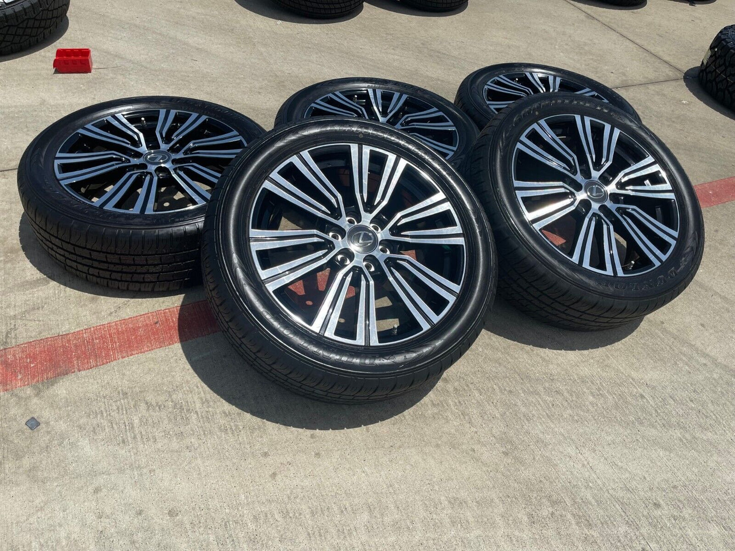 22" Lexus LX600 OEM wheels rims 74402 Toyota Tundra Sequoia 2023 2024 2025 NEW