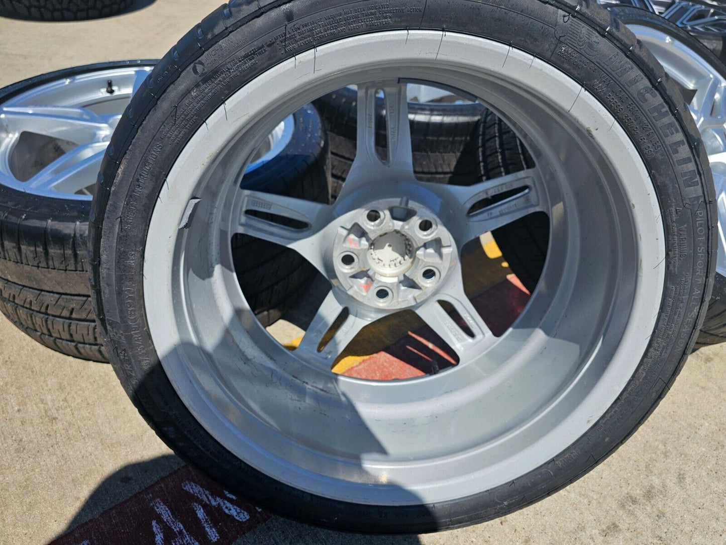 19" + 20" Chevy Corvette C8 OEM wheels rims 14007 14008 tires 2023 2024 2025 NEW