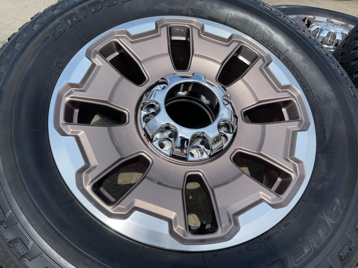 20" Ford F-250 F-350 OEM KING RANCH tan 10487 wheels rims 2024 2025 2026