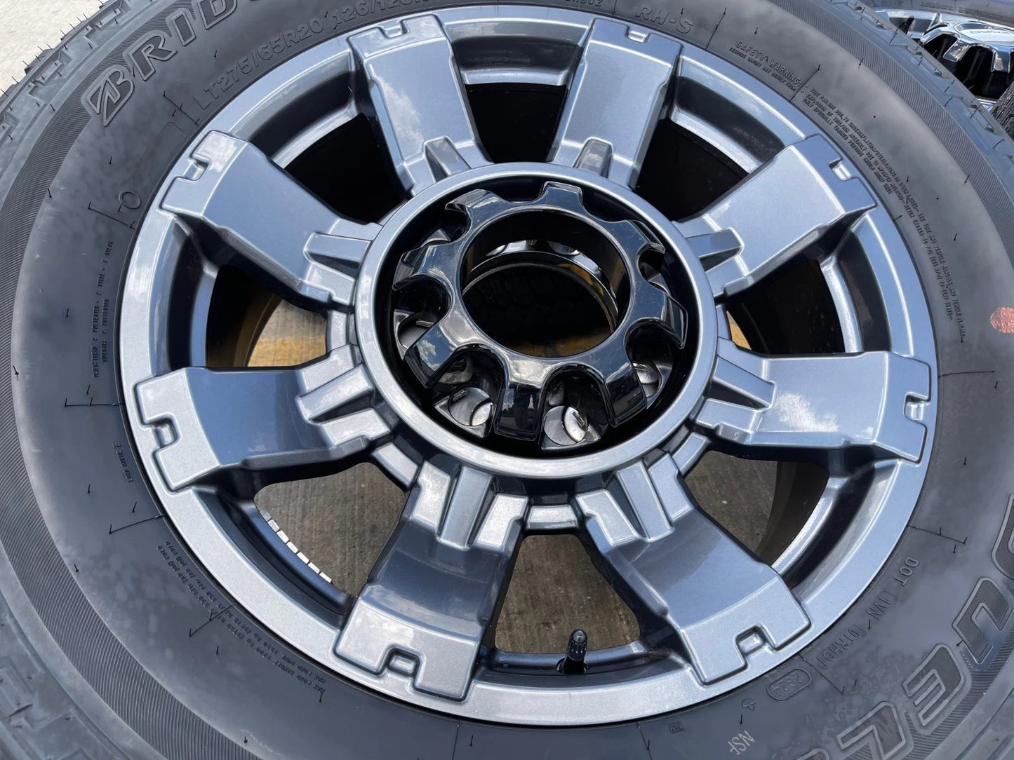 20" Ford F-250 F-350 OEM gray Lariat 10485 10296 wheels rims tires