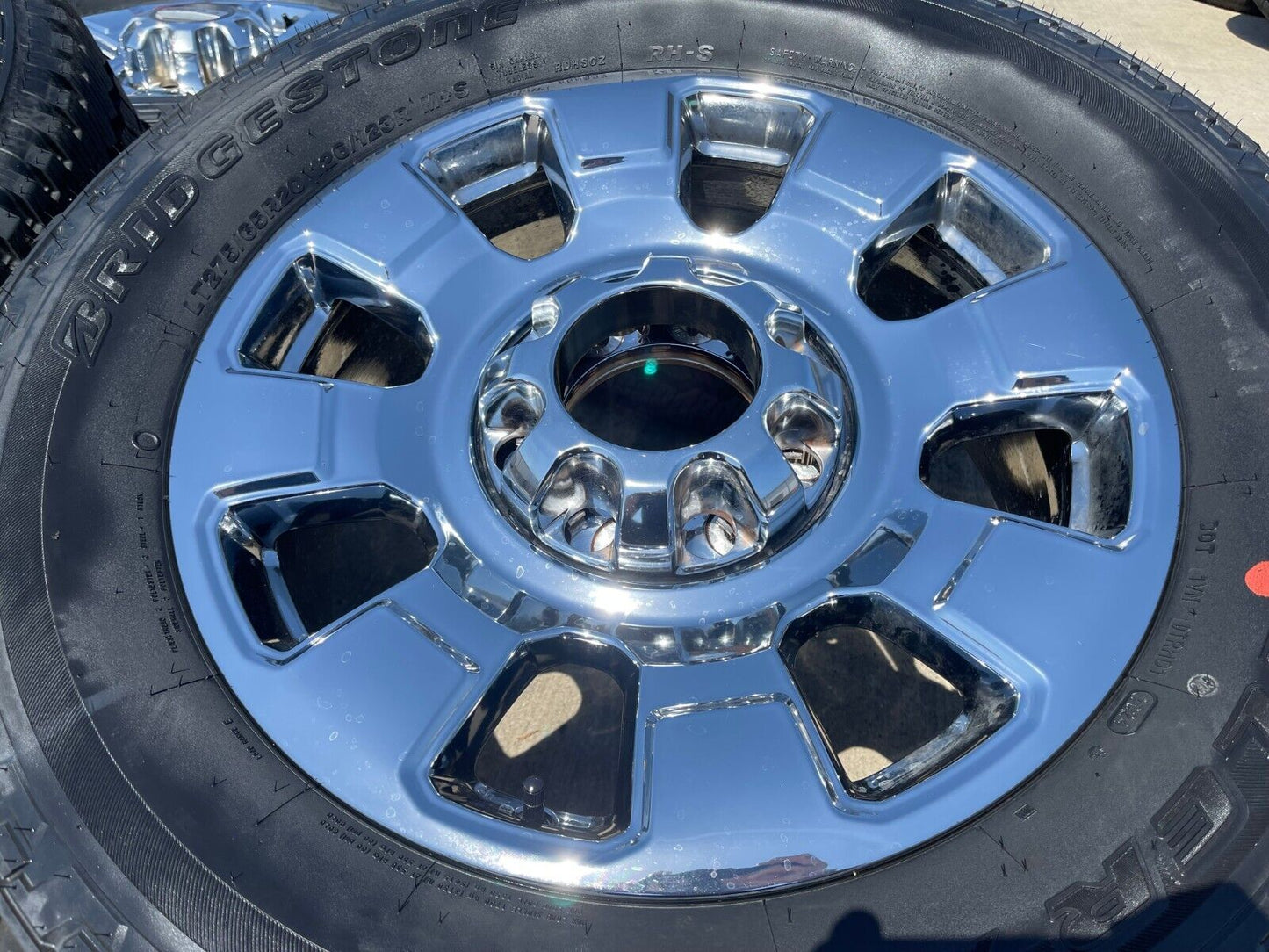 20" Ford F-250 F-350 OEM chrome Lariat 10295 25085 wheels rims 2024 2025 NEW