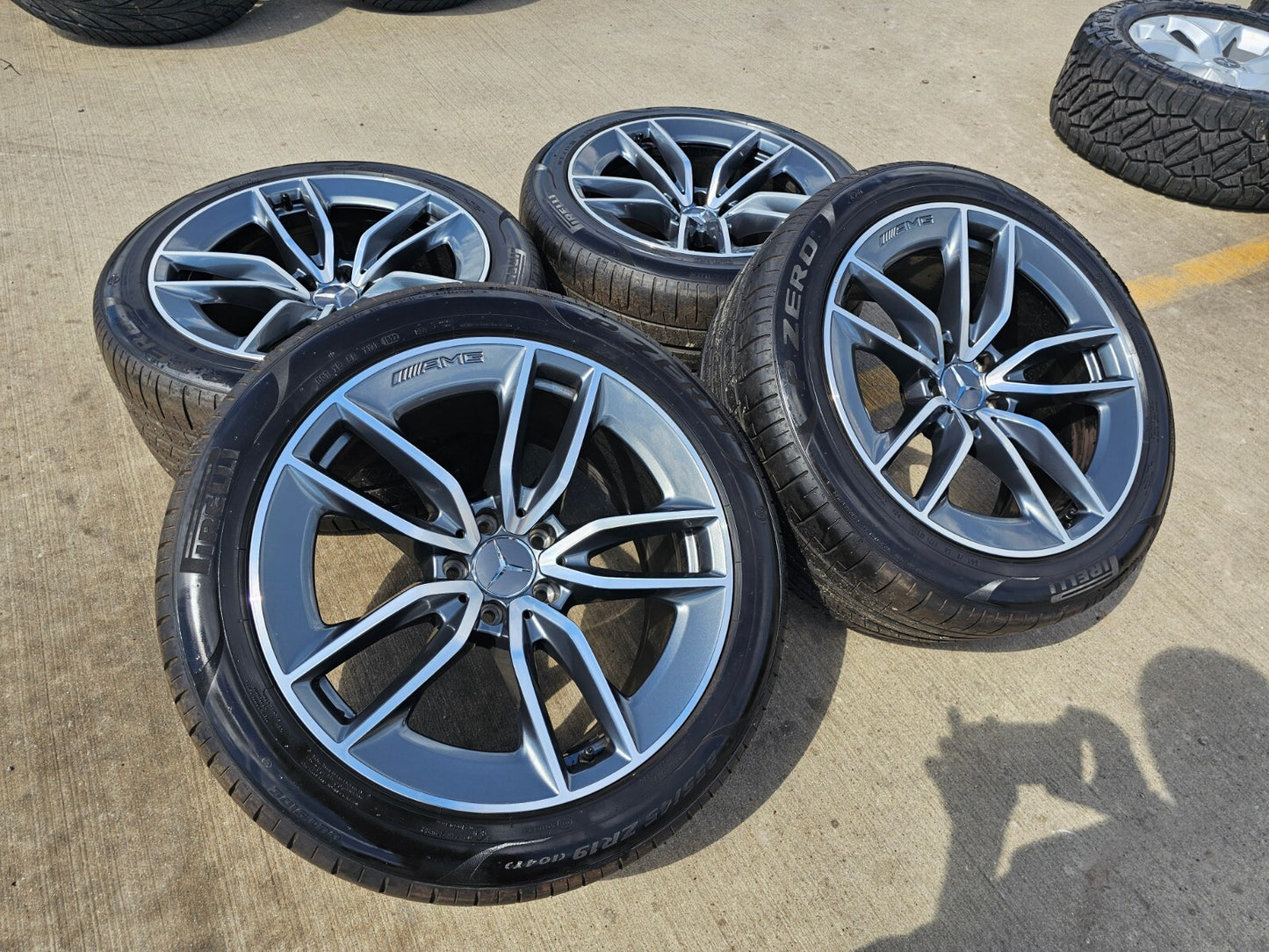 19" Mercedes AMG GT GT43 GT53 OEM wheels rims tires NEW
