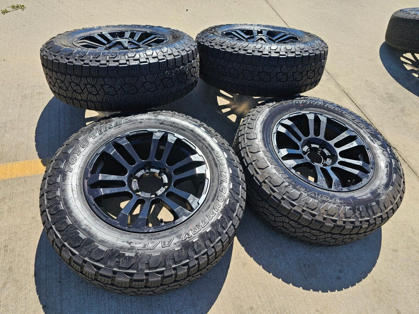 18x9 MB TKO wheels rims F-150 Chevy RAM 1500 Tacoma 6x139 6x135