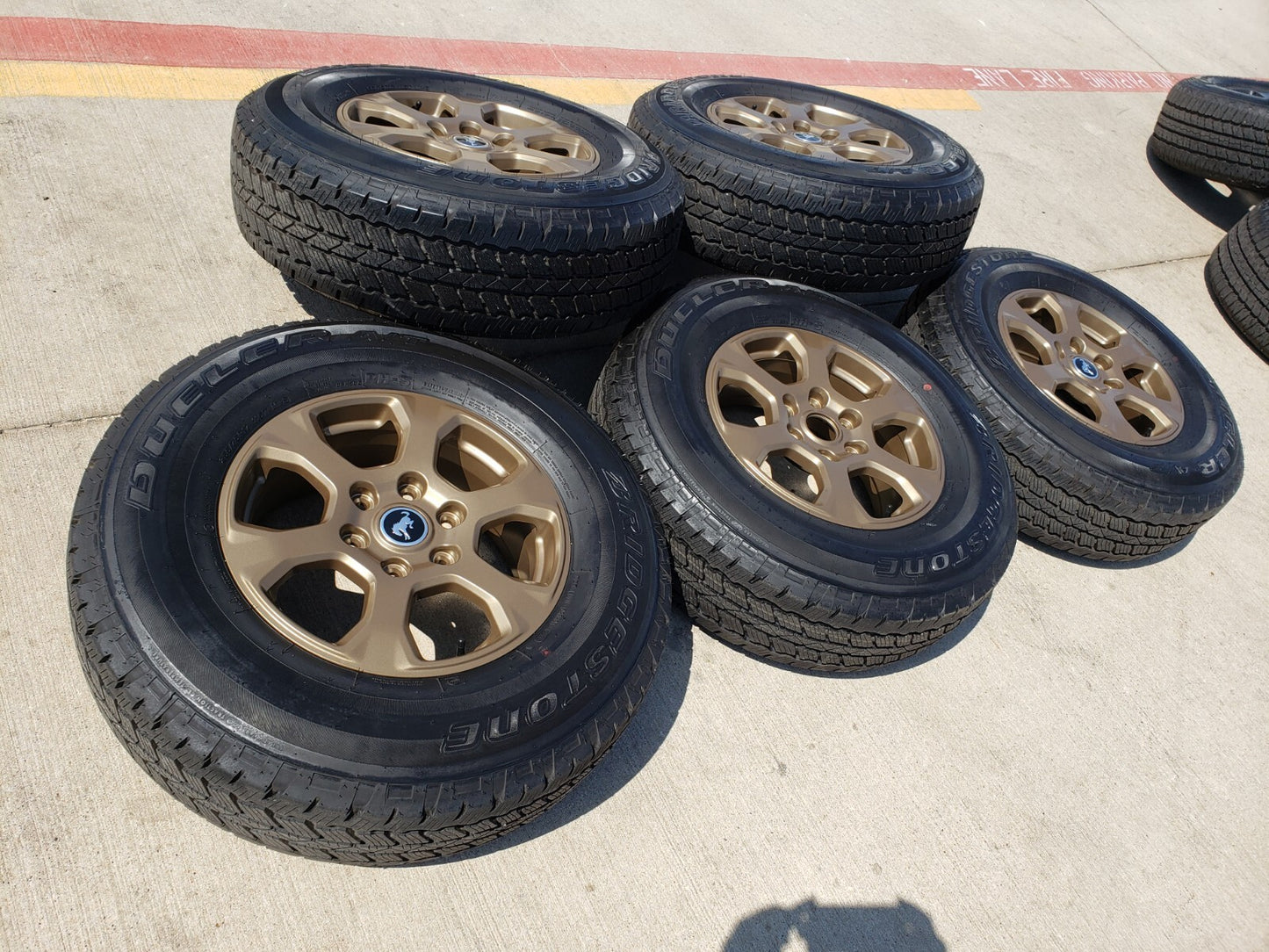 17" Ford Bronco HERITAGE wheels rims BRONZE tires NEW 10384 NEW