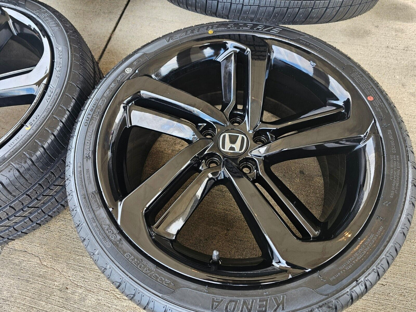 19" Honda Accord OEM wheels rims Black 64127 Civic HR-V 2021 2022 2023 2024 NEW
