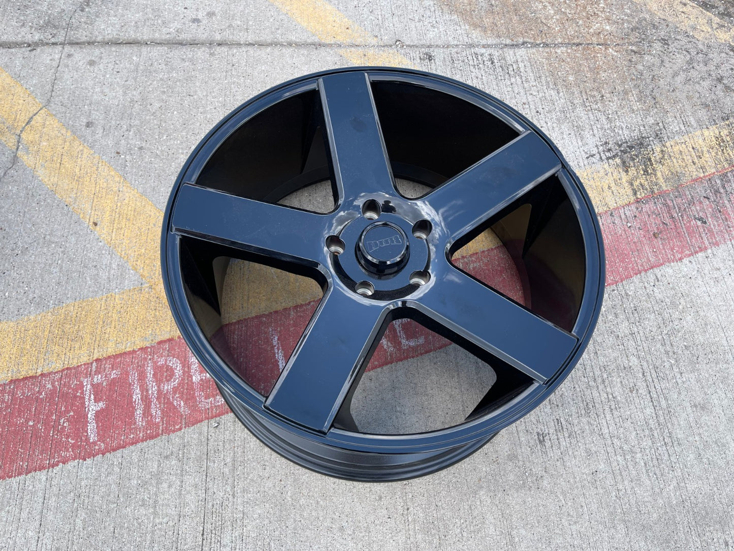 (1) 22" 22x9.5 DUB Baller Dodge Ram 1500 wheel rim spare +26
