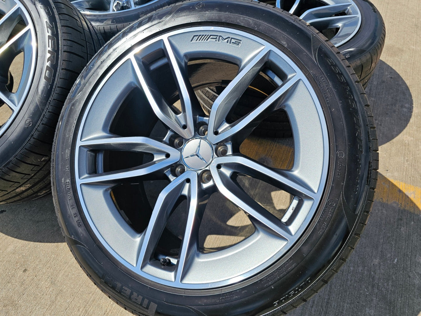 19" Mercedes AMG GT GT43 GT53 OEM wheels rims tires NEW