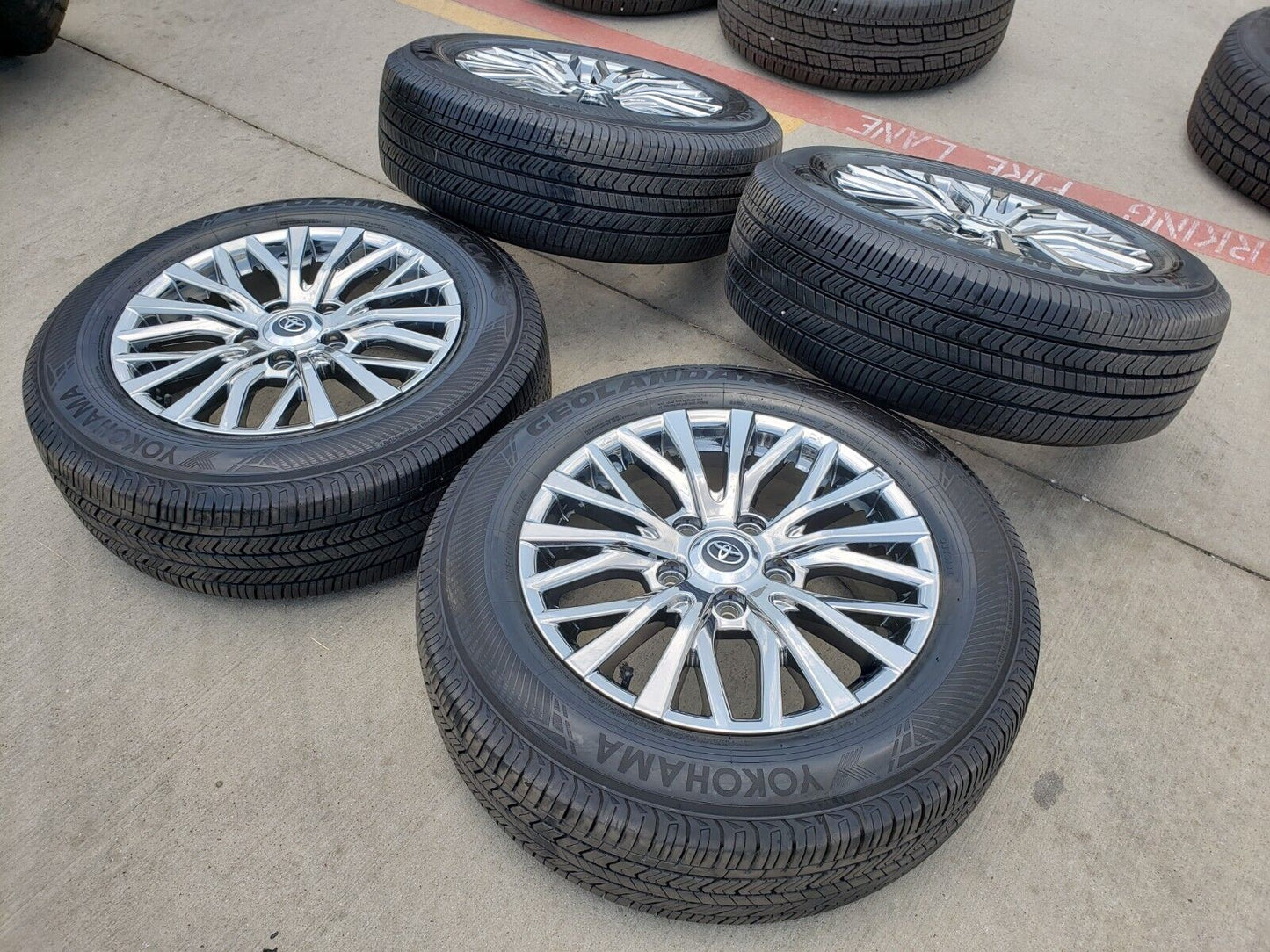 20" Lexus LX570 Toyota Land Cruiser OEM 74340 wheels rims 5x150 NEW