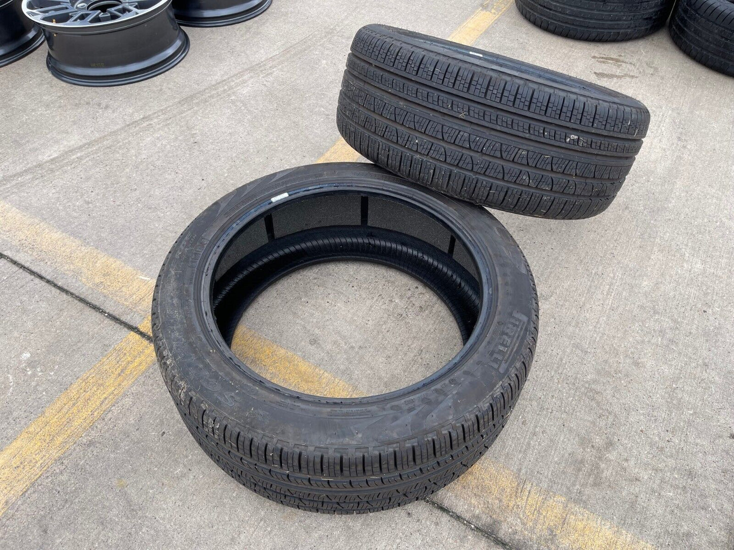 (1) 275/45/21 Pirelli Scorpion Verde A/S tire 110W 275/45r21 M+S LR PNCS