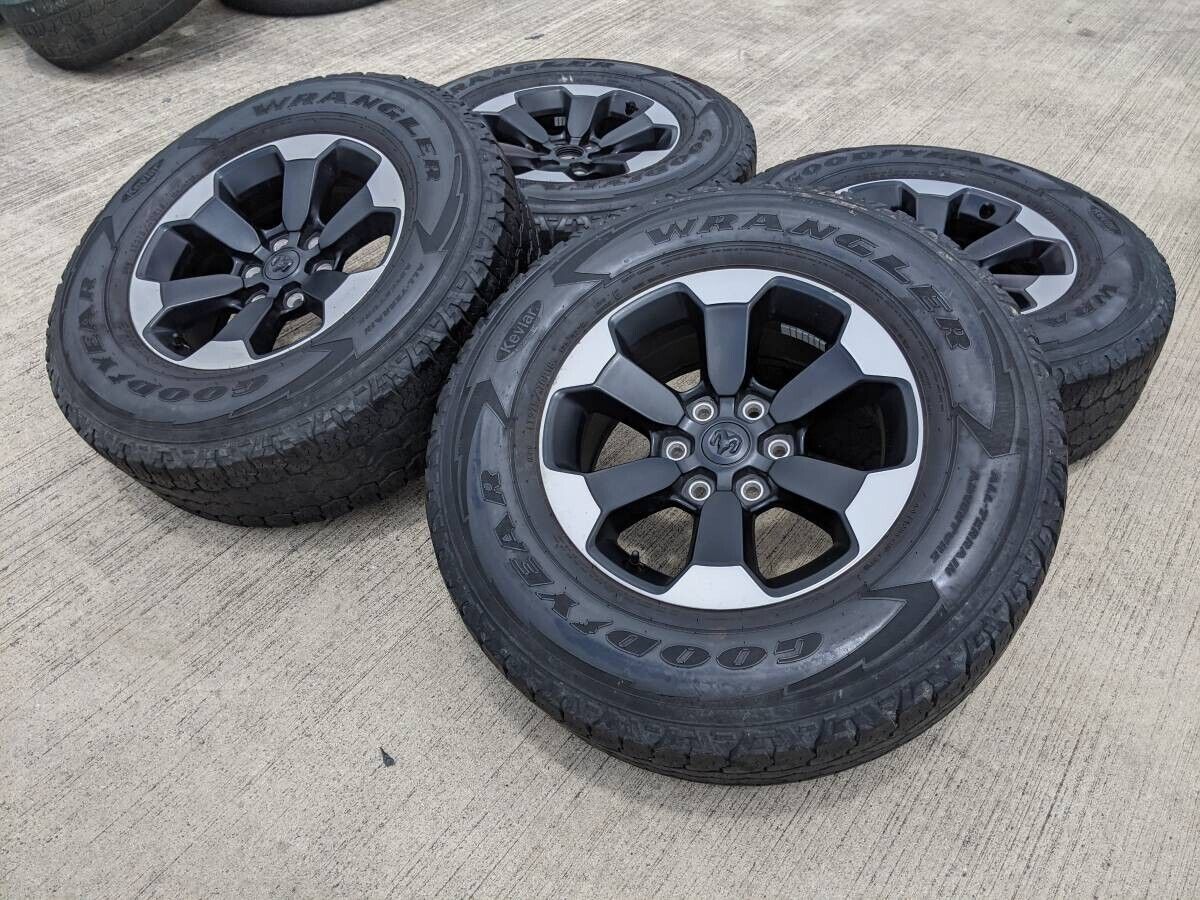 18" Dodge Ram 1500 OEM Rebel black 2671 wheels rims 2020 2021 2022 2023 2024
