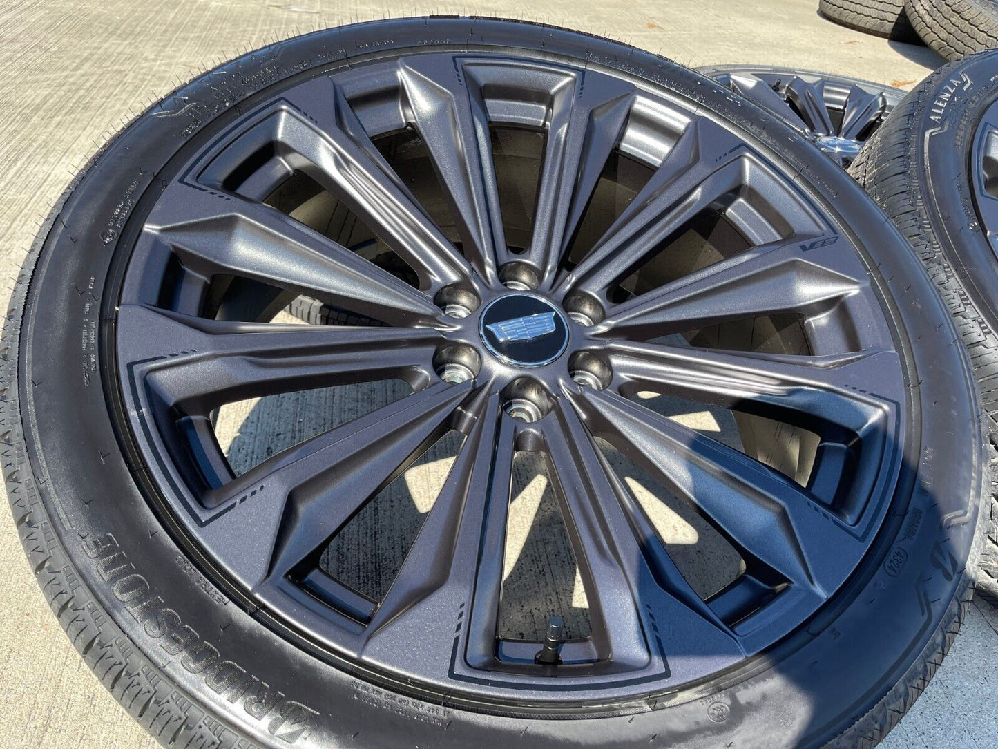 24" Cadillac Escalade V OEM wheels rims tires 2022 2023 2024 2025 2026 NEW