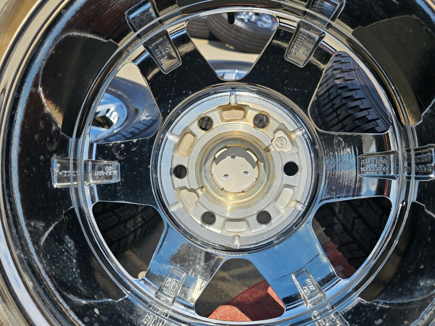 18" Ford F-150 Expedition OEM chrome rims wheels tires MICEHLIN 2024 2025 NEW