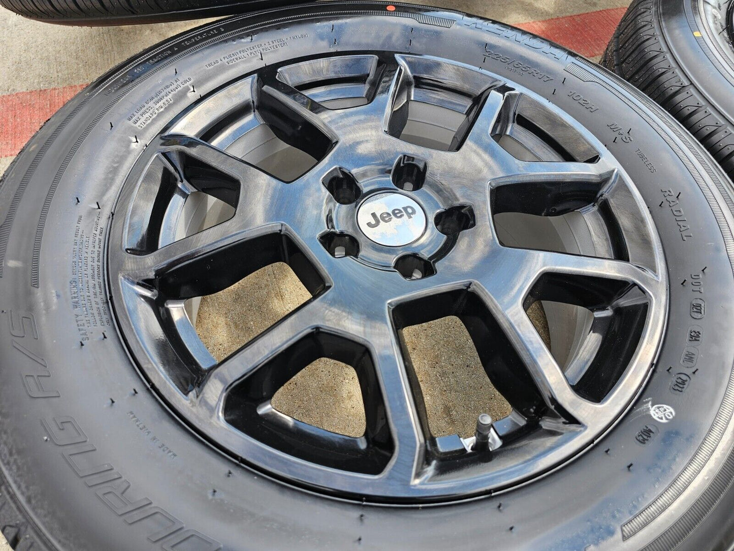 17" Jeep Cherokee wheels OEM rims Compass 9257 9225 Renegade NEW