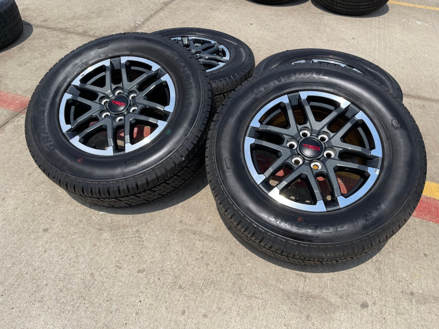 18" Toyota Tacoma 4Runner LIMITED OEM wheels rims tires 2024 2025 2026 NEW