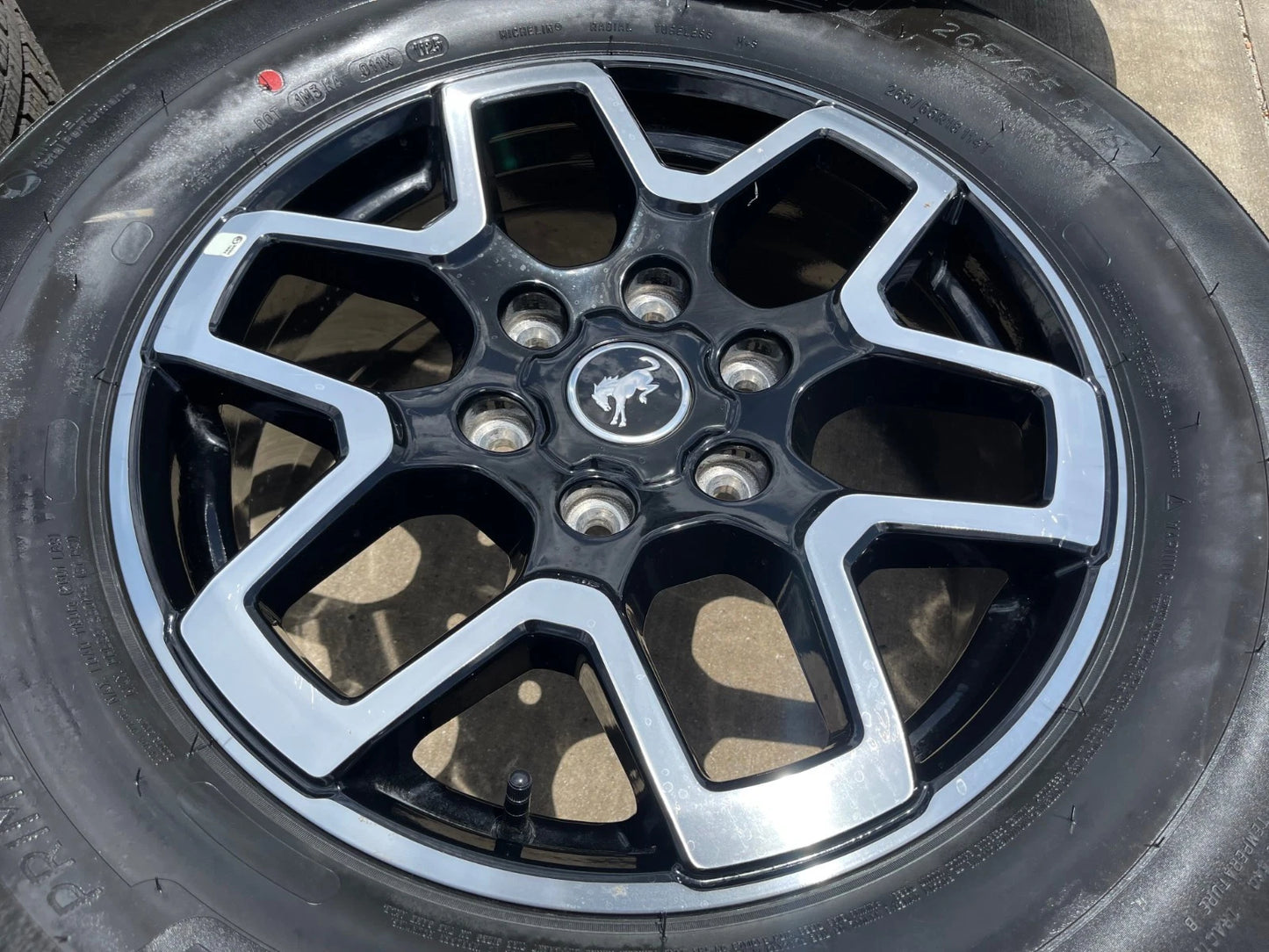 18" Ford Ranger wheels rims tires black 95213 tires 2023 2024 2025 2026 NEW