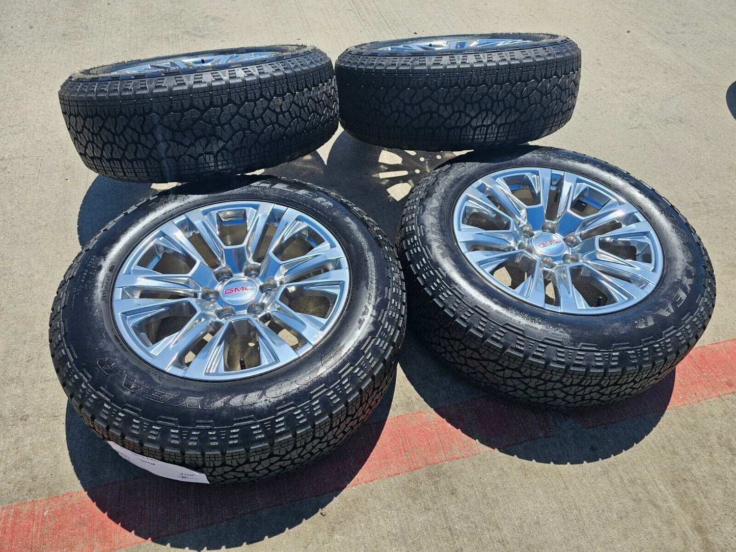 20" GMC Sierra Yukon DENALI OEM 5917 wheels rims 2022 2023 2024 2025 NEW A/T