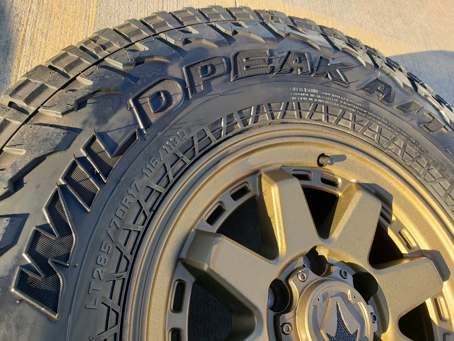 17" Toyota Tacoma 4Runner TRD OEM wheels rims FJ BRONZE tires 2022 2023 2024 33"