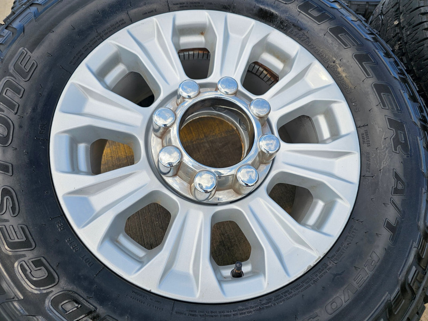 18" Ford F-250 F-350 OEM Lariat 10097 rims wheels 2021 2022 2023 2024 2025